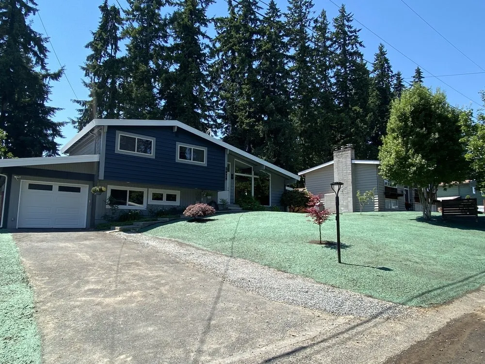 Trusted residential landscaping with custom design in Stanwood, WA by Allstar Hydroseeding