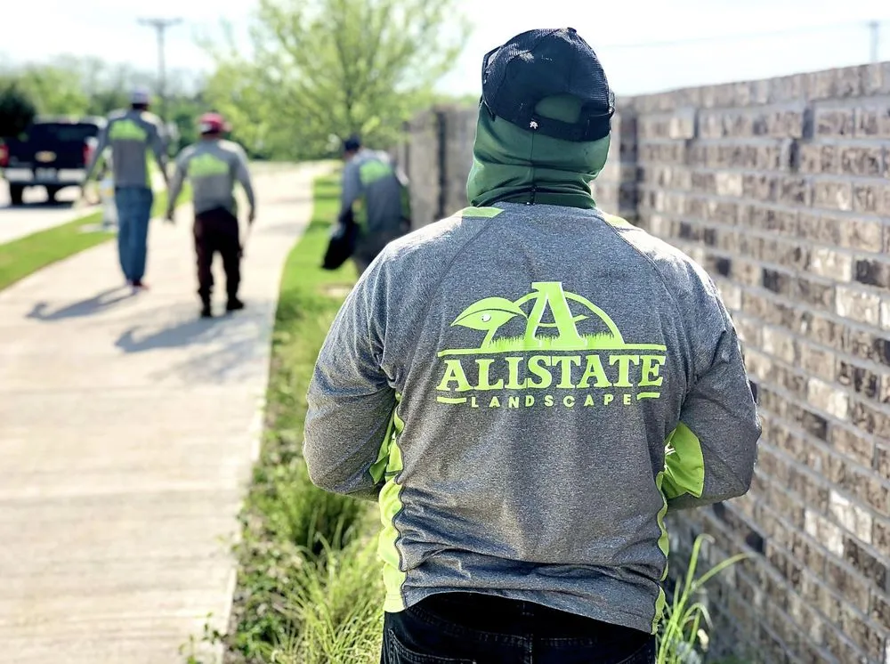 Reliable yard cleanup service in Lewisville, TX by Allstate Landscape