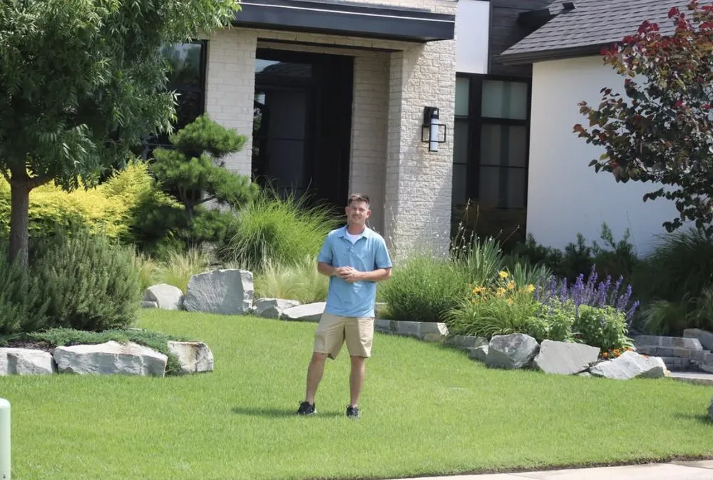 Local garden landscaping in Lewisville, TX by Allstate Landscape