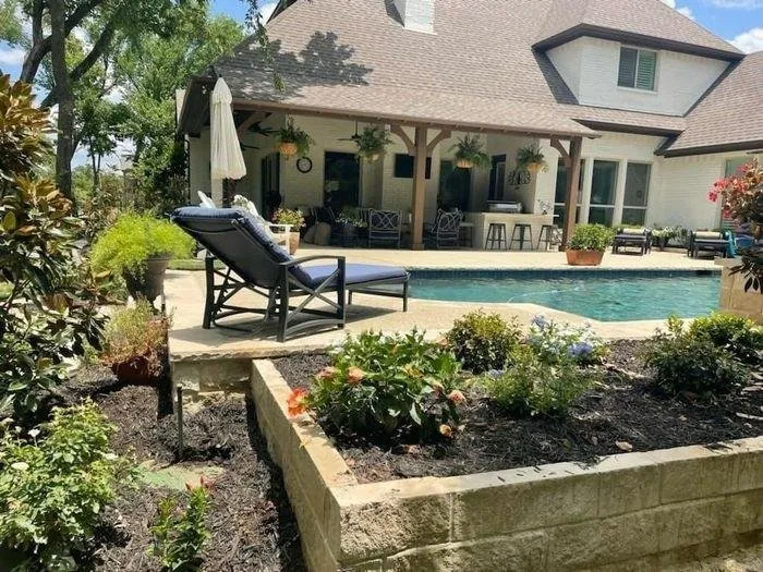 Affordable residential landscaping for homes in Plano, TX by AllTex Landscape & Construction