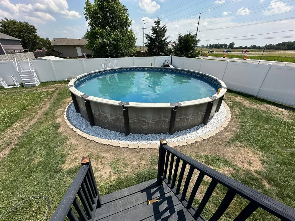 Professional yard cleanup service for residential properties across East Chicago, IN - ALM Landscaping