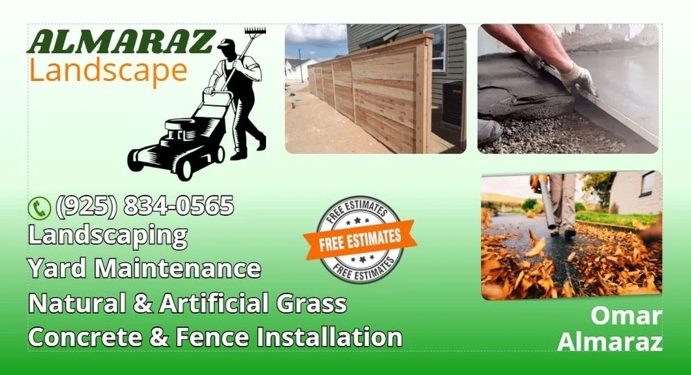Reliable yard maintenance experts serving Pittsburg, CA - Almaraz Landscape