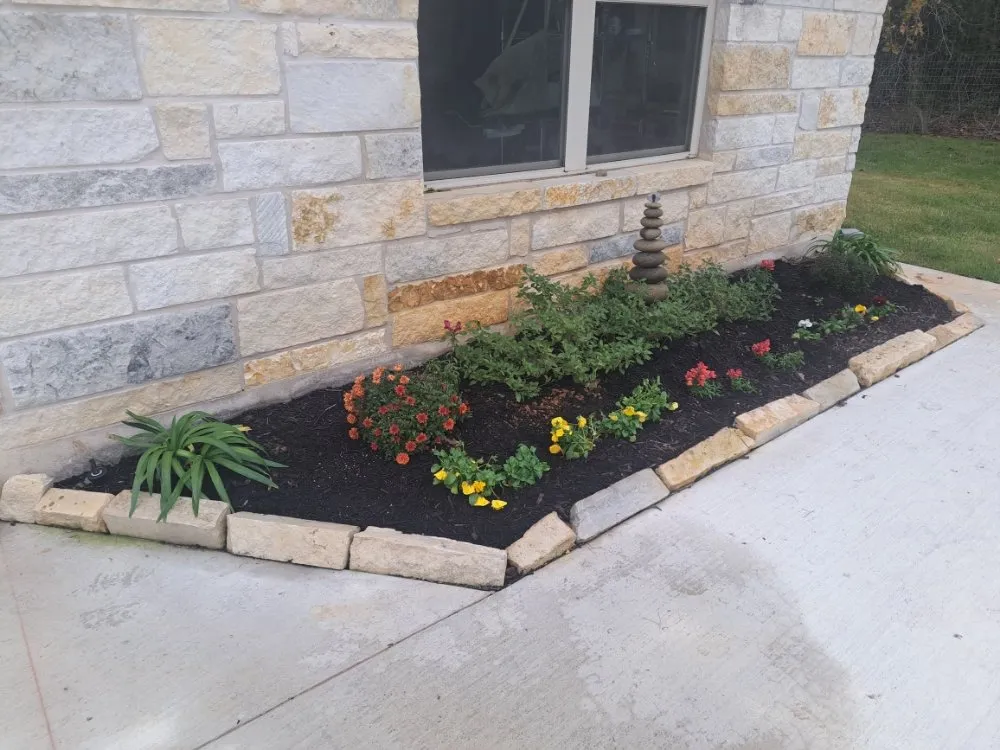 Custom landscape design with custom design in Lexington, TX by Almighty Landscaping Service