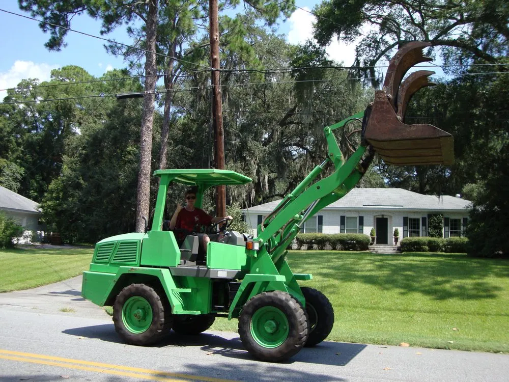 Custom landscape design in Saint Simons Island, GA by Almighty Tree Service