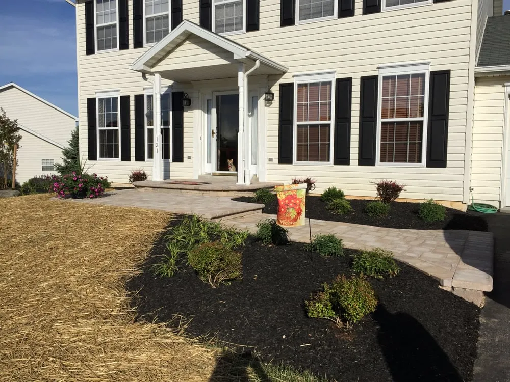 Professional landscape installation in Glen Rock, PA - Almony's Outdoors