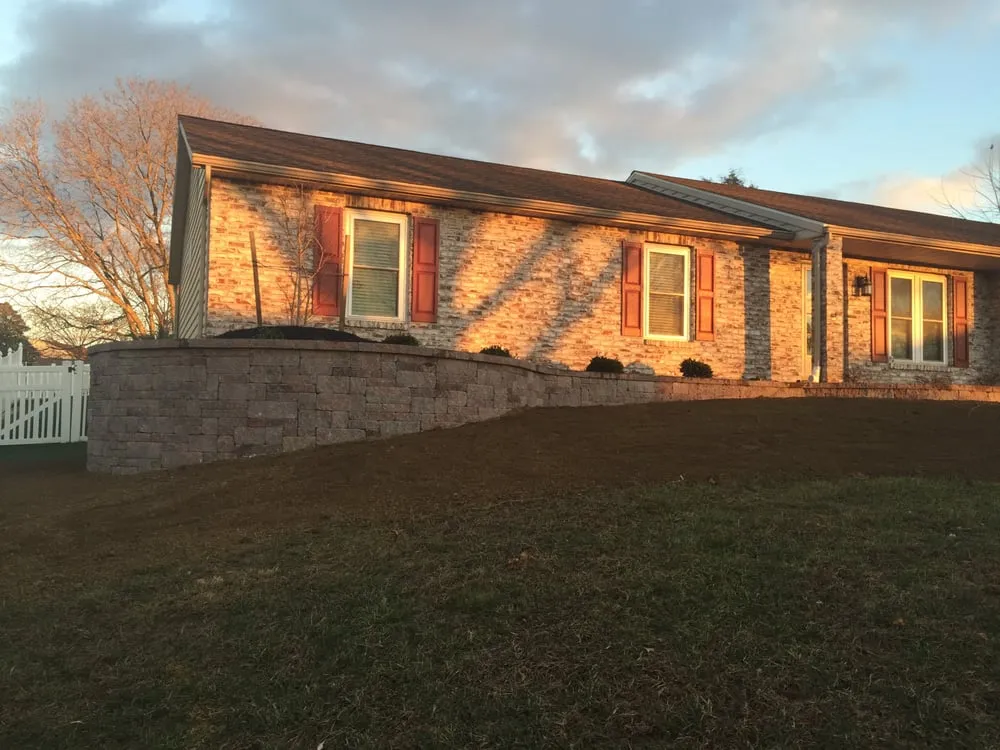 Custom landscaping services with custom design across Glen Rock, PA - Almony's Outdoors