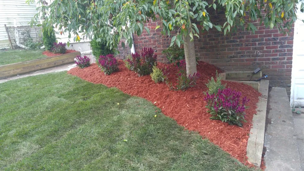 Expert garden landscaping for residential properties in Paramus, NJ by Almost Perfect Landscaping