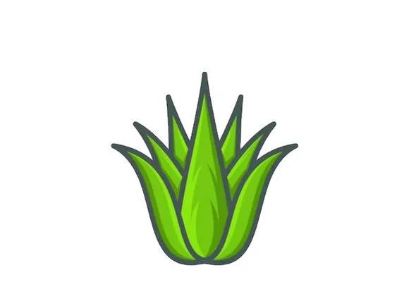 Aloe Vera Lawn Care Logo