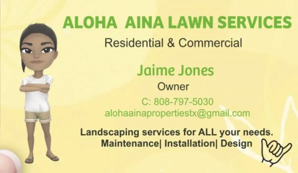Aloha Aina Lawn Services