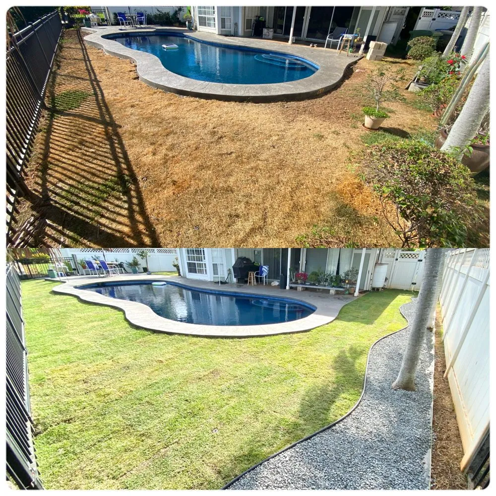 Professional garden landscaping in Waipahu, HI by Aloha Ainascape