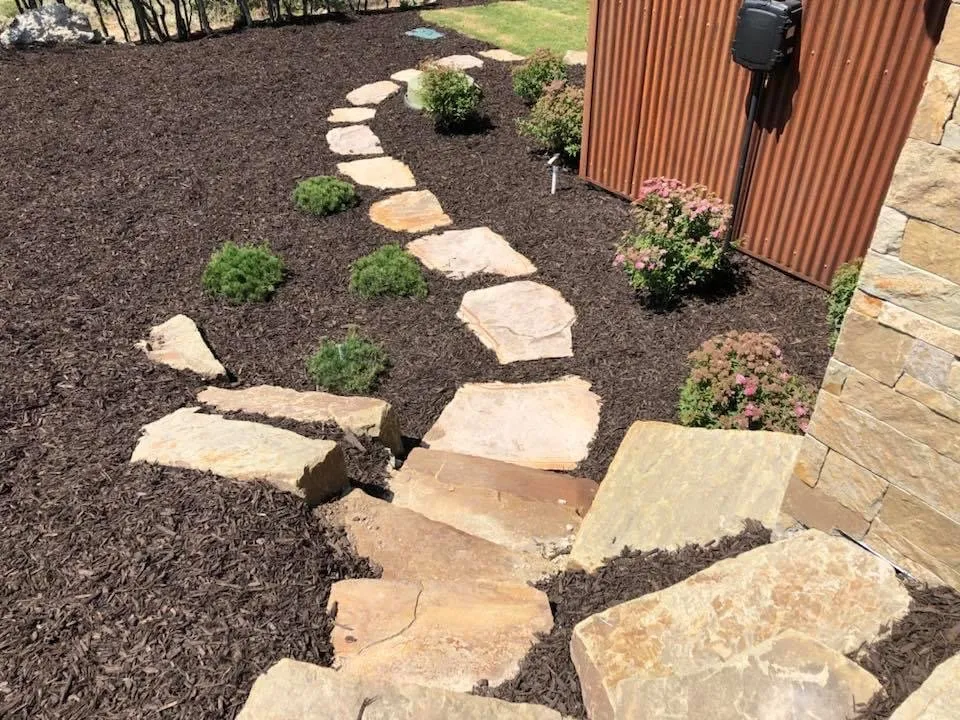 Professional garden landscaping in Lehi, UT by Aloha Landscape & Lawn