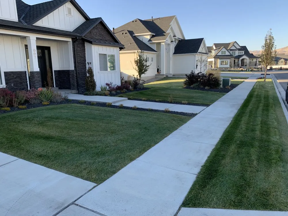 Custom yard maintenance in Lehi, UT by Aloha Landscape & Lawn