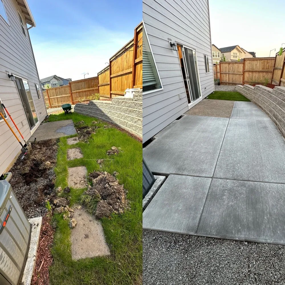 Custom landscape installation in Forest Grove, OR - Aloha Landscape Maintenance