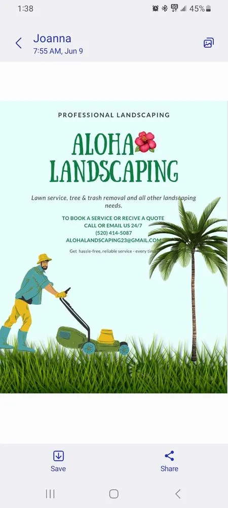 Trusted outdoor landscaping in Maricopa, AZ by Aloha Landscaping