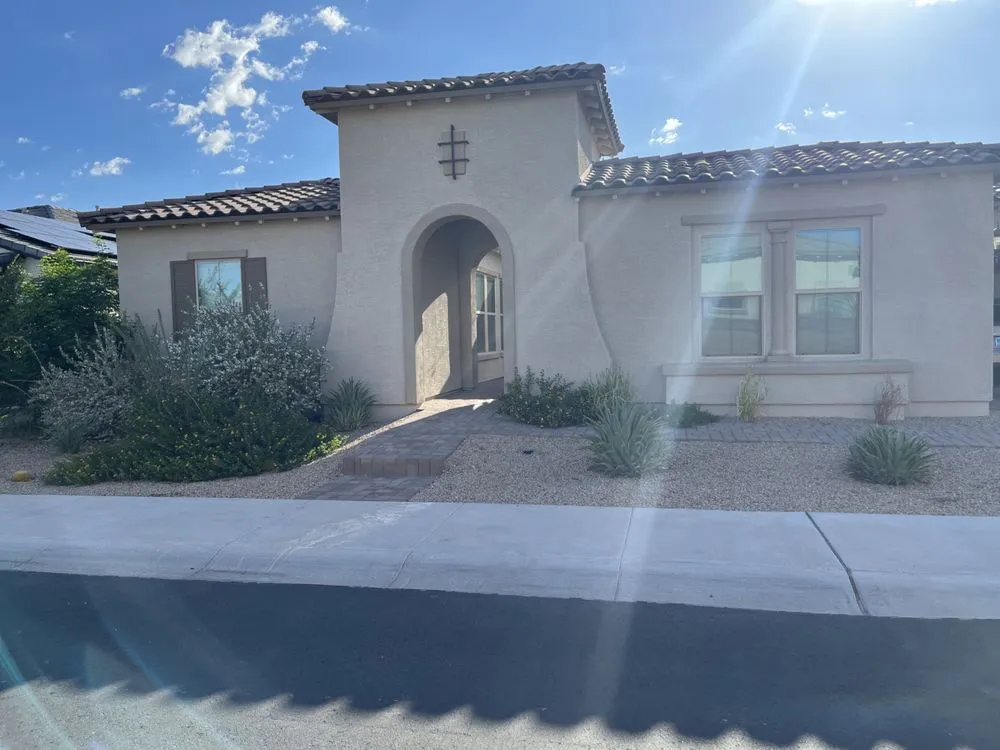 Custom landscaping services with custom design in Maricopa, AZ by Aloha Landscaping