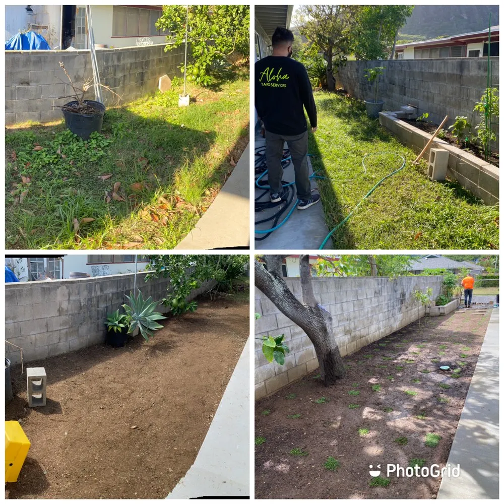 Top-rated landscape design for homes in Waialua, HI by Aloha Yard Services