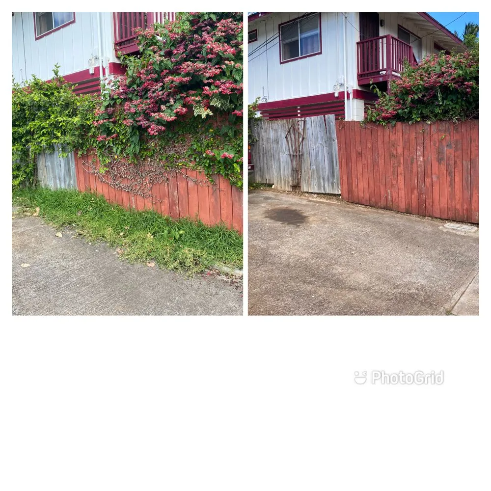 Local lawn mowing service with custom design in Waialua, HI by Aloha Yard Services