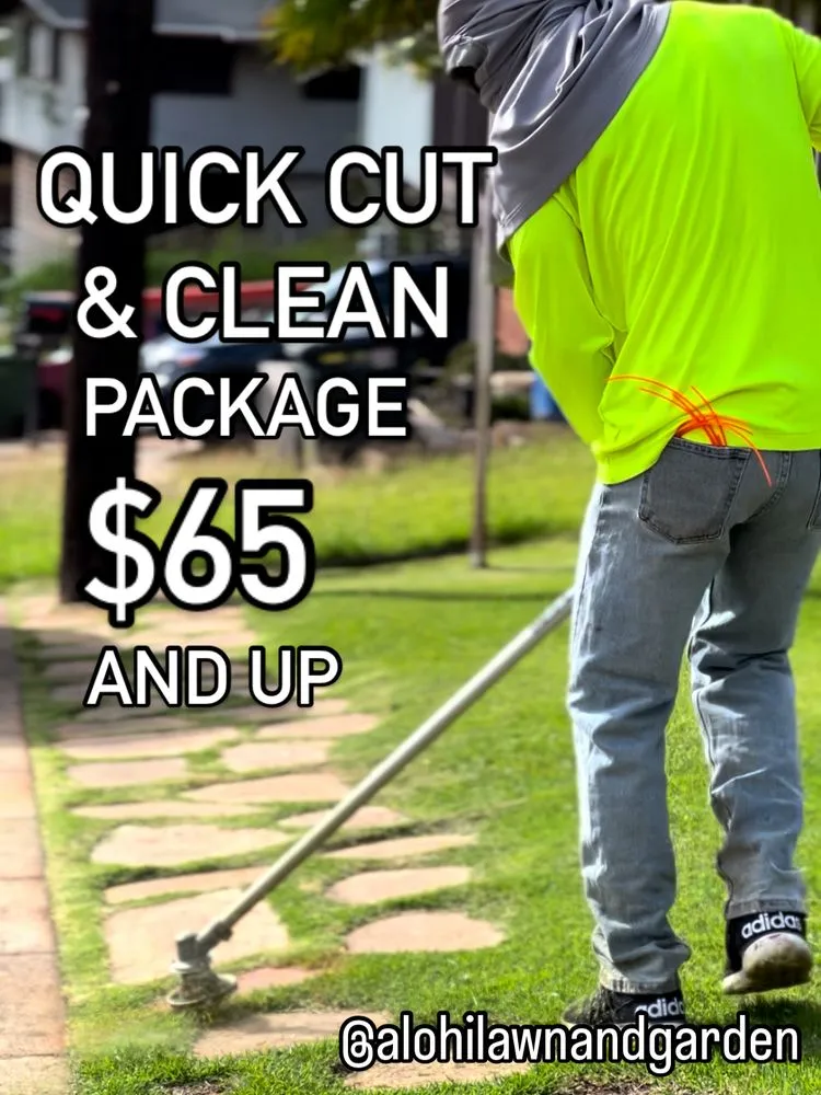 Local landscape design in Honolulu, HI by Alohi Lawn & Garden Care