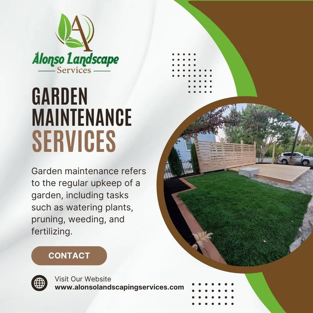 Professional garden landscaping for outdoor upgrades in Hillsboro, OR by Alonso Landscape Services