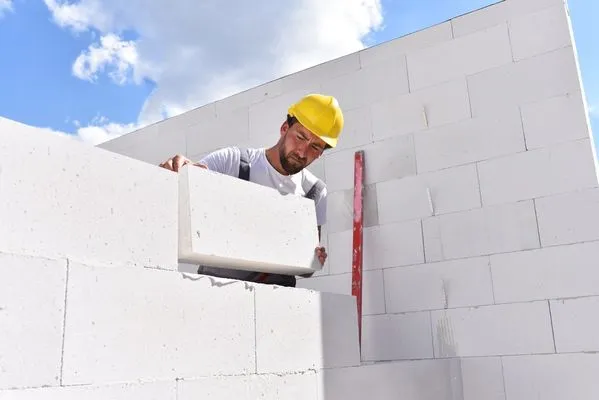 Alonzo Masonry Construction Logo