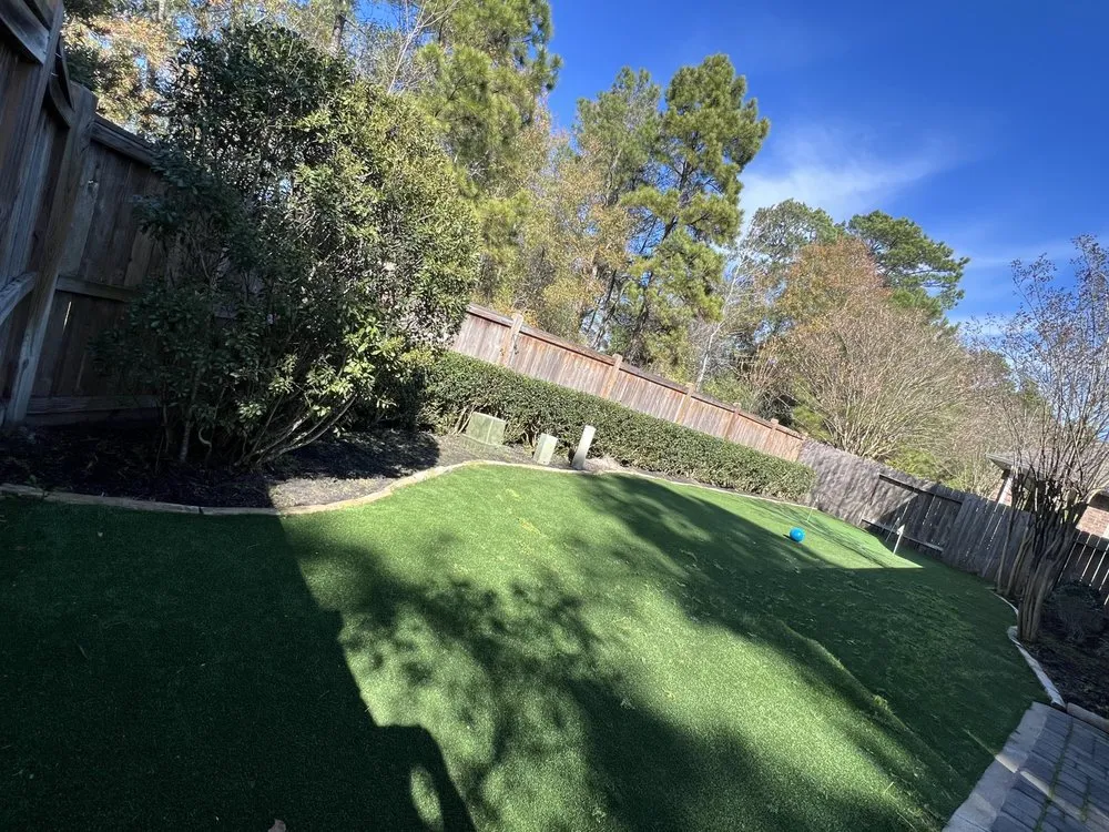 Local lawn care service in Houston, TX by Alot Moore Landscaping