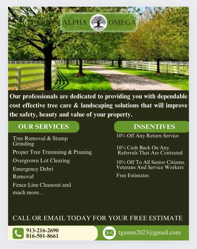 Reliable lawn mowing service in Kansas City, MO - Alpha & Omega