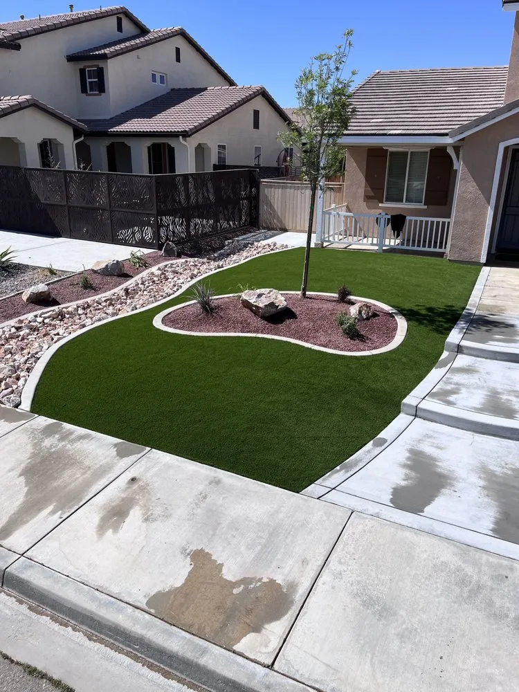Expert yard maintenance in Apple Valley, CA by Alpha & Omega Landscaping