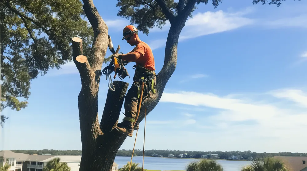 Custom landscaping services in Zephyrhills, FL by Alpha & Omega Tree Service