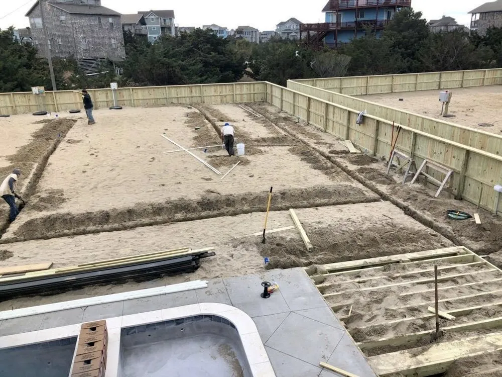 Affordable landscape installation for year-round maintenance in Kitty Hawk, NC by Alpha Advantage