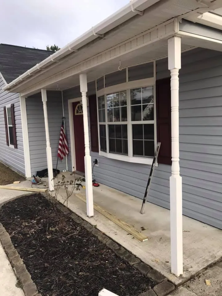 Reliable yard cleanup service in Hubert, NC by Alpha Construction