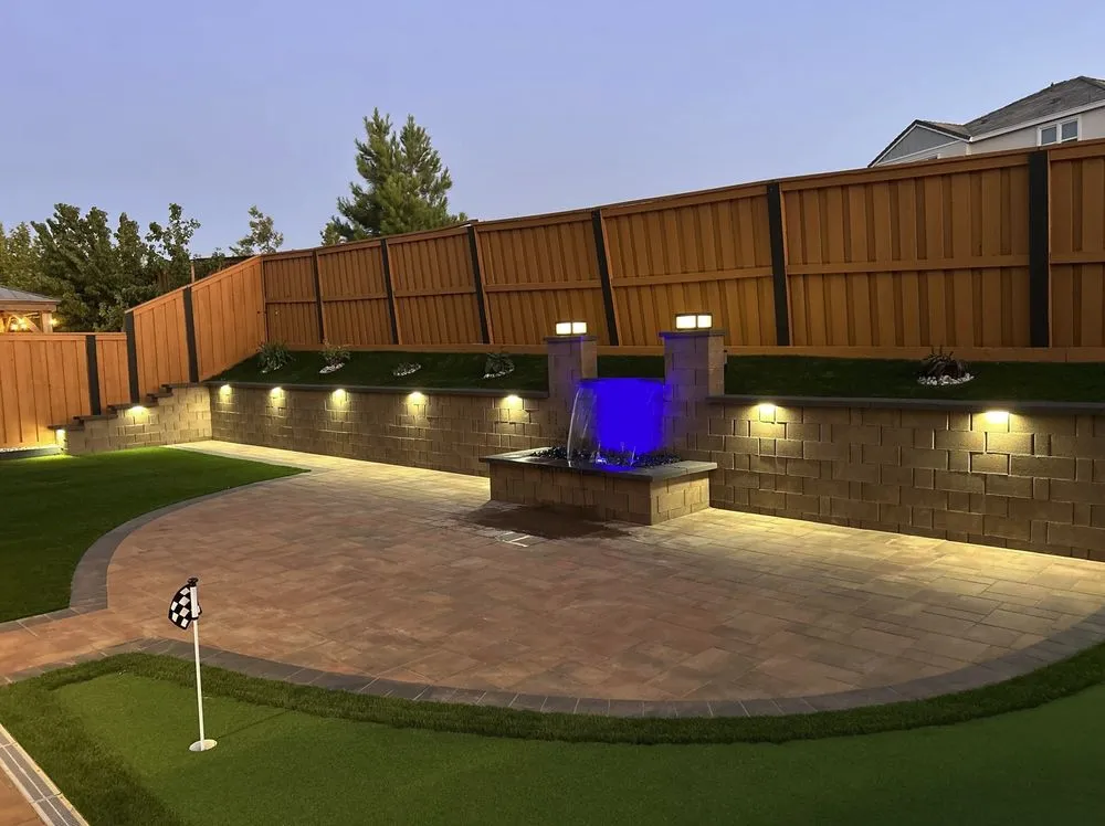 Custom garden landscaping in Danville, CA by Alpha Design and Build