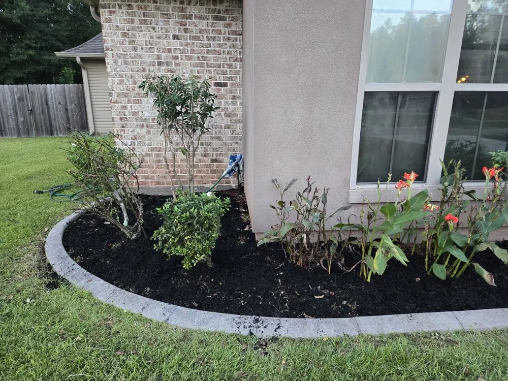 Custom landscape design for outdoor upgrades in Slidell, LA by Alpha Excavating