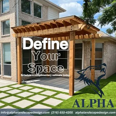 Alpha Landscape & Design Logo