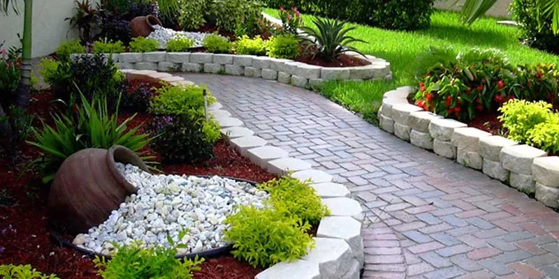 Custom garden landscaping with custom design across Philadelphia, PA - alpha landscaping