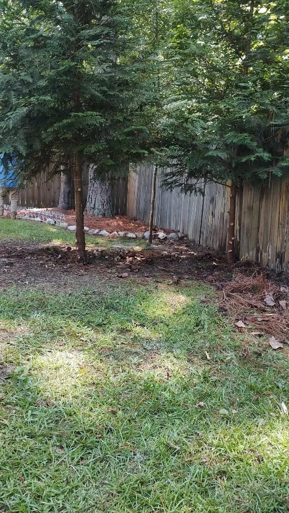 Professional landscape installation in Sanford, NC by Alpha Landscaping Services