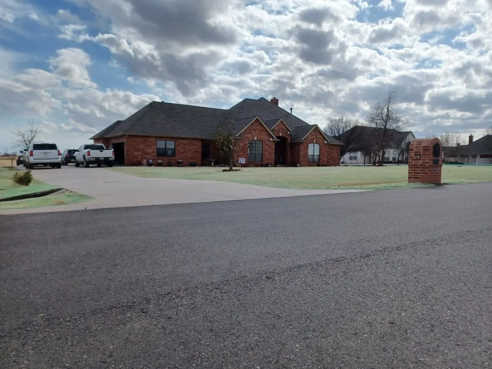 Expert landscape design for residential properties in Oklahoma City, OK by Alpha Lawn Care