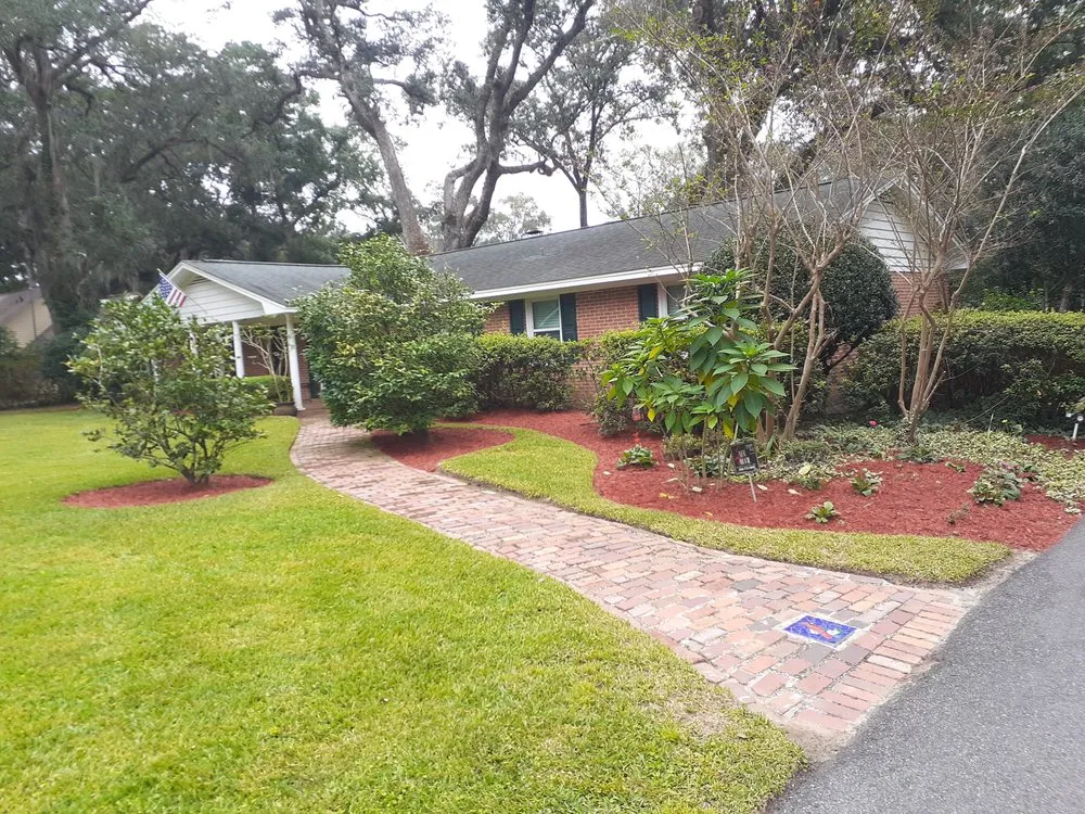 Local residential landscaping for year-round maintenance in Tallahassee, FL by Alpha Lawn Maintenance