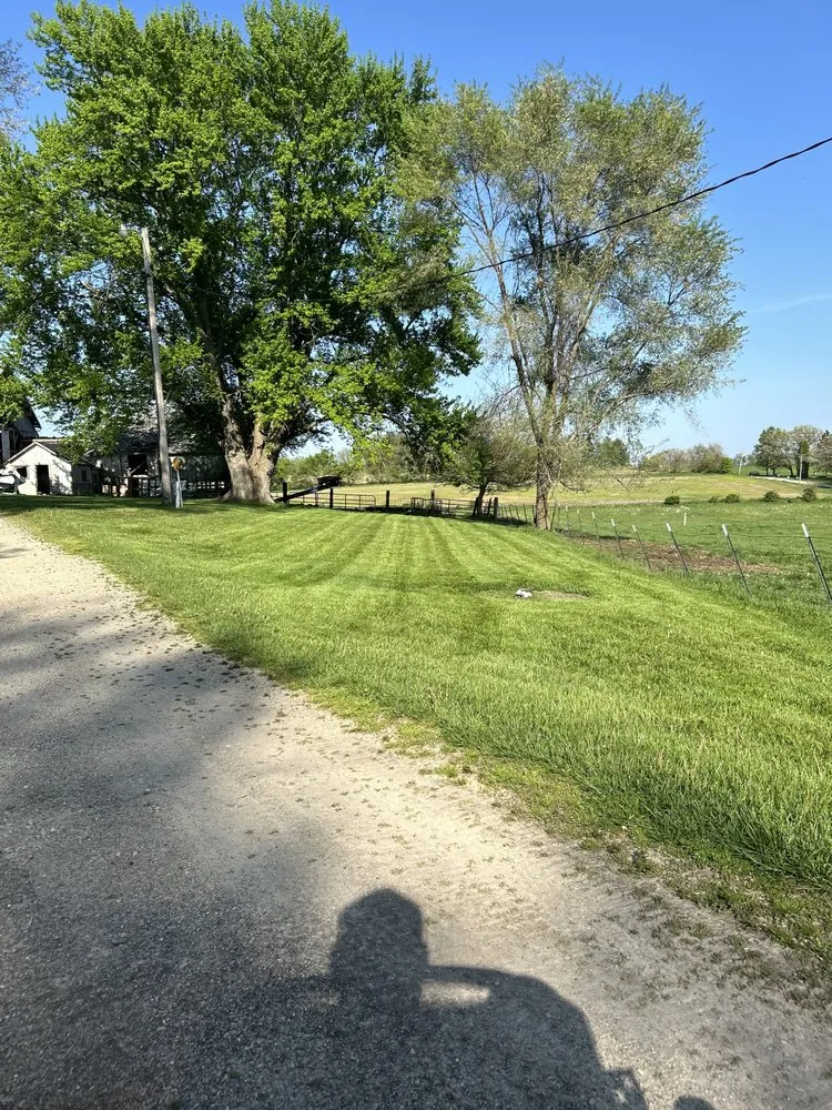 Custom landscape installation in Loves Park, IL - Alpha Lawn Pros