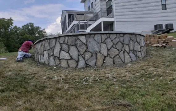 Professional outdoor landscaping for outdoor upgrades in Purcellville, VA by Alpha Le Services LLC