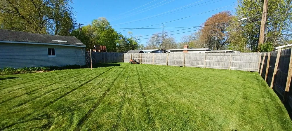 Local landscape installation in South Bend, IN by Alpha Omega Home Service