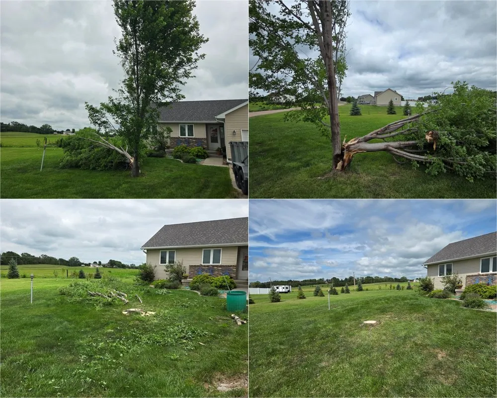 Custom landscape installation for homes across Kearney, NE - Alpha Outdoor Services