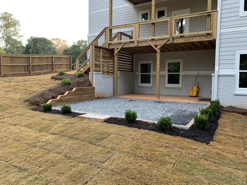 Trusted garden landscaping in Duluth, GA - Alpha Pinestraw & Landscaping