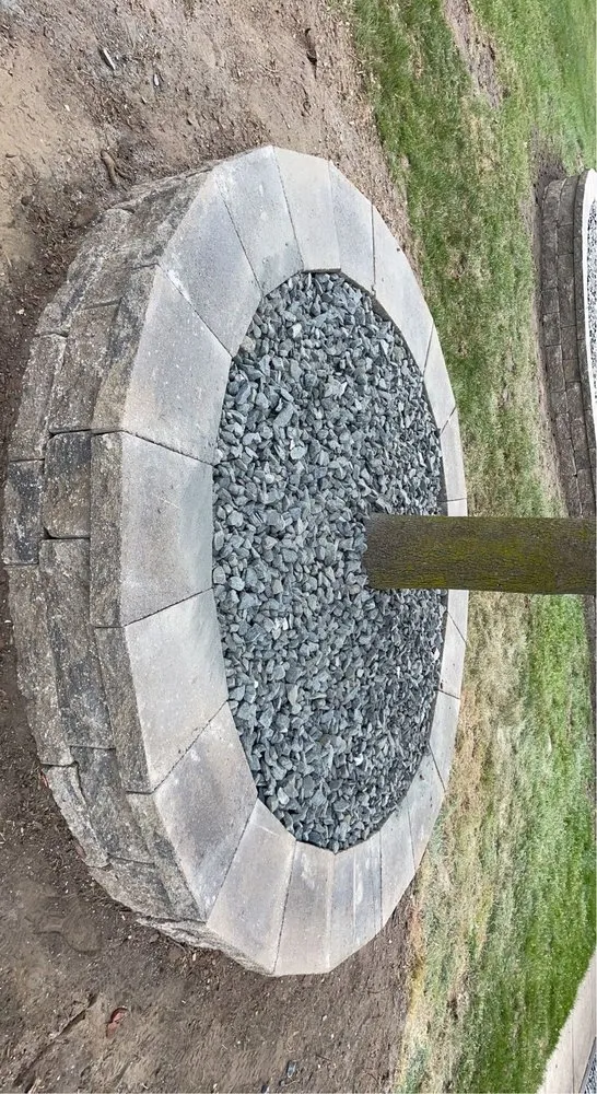 Custom outdoor landscaping in Shelby Township, MI by Alpha Scape