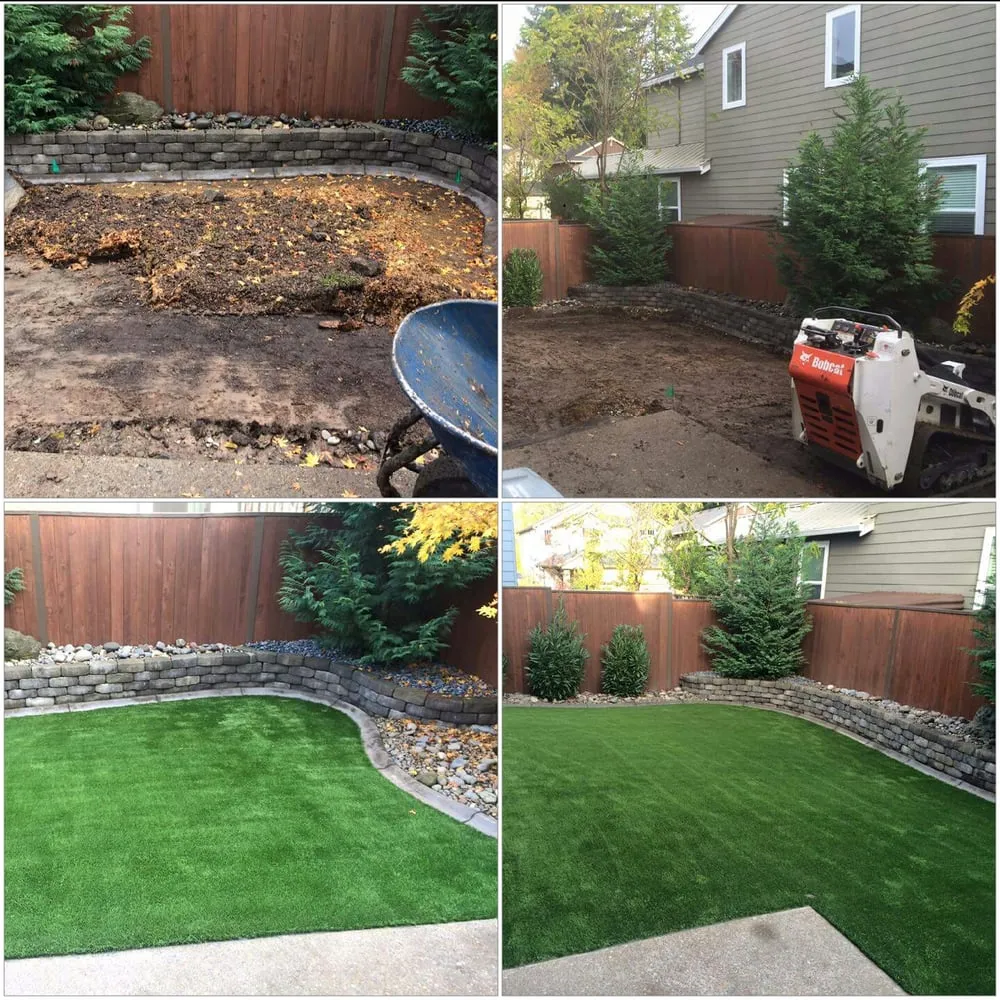 Top-rated landscape installation in Eugene, OR by Alpha Turf NW