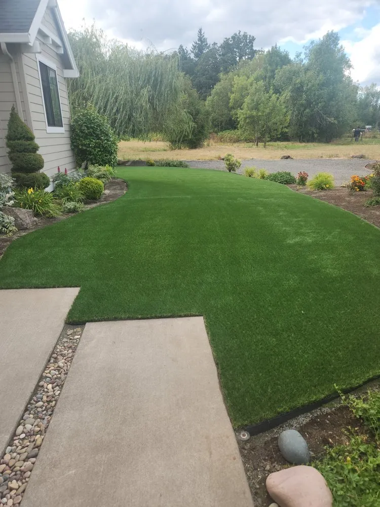 Trusted residential landscaping in Eugene, OR by Alpha Turf NW