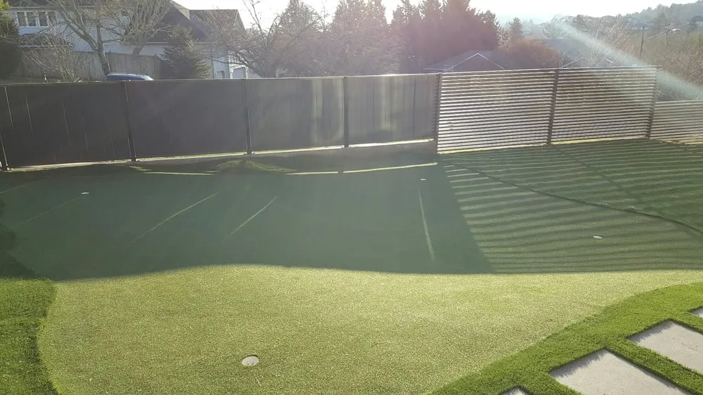 Affordable landscape installation for beautiful yards in Eugene, OR by Alpha Turf NW