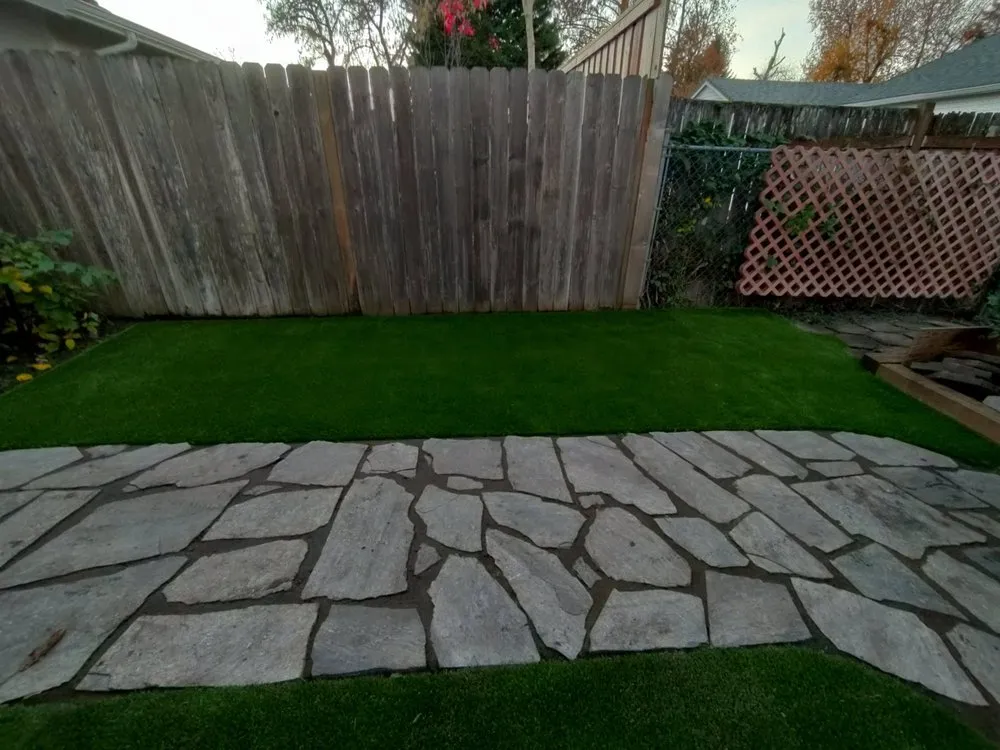 Professional landscape installation in Eugene, OR by Alpha Turf NW