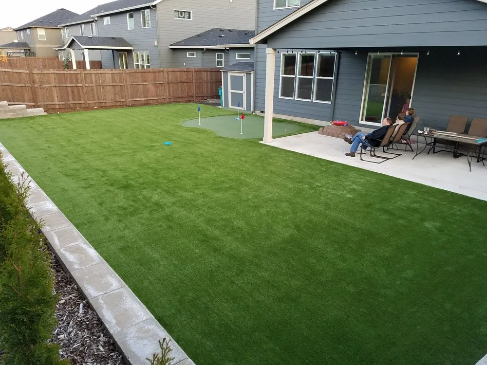 Affordable yard maintenance with custom design in Eugene, OR by Alpha Turf NW