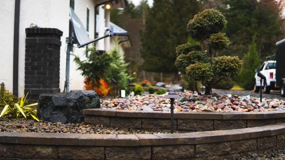 Local yard cleanup service with custom design in Chehalis, WA by Alpha Y La Omega Landscaping