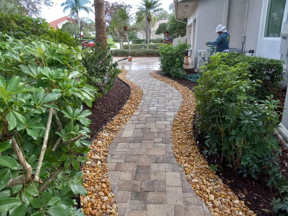 Local lawn care service in Palm City, FL by Alpha Zeta Landscaping